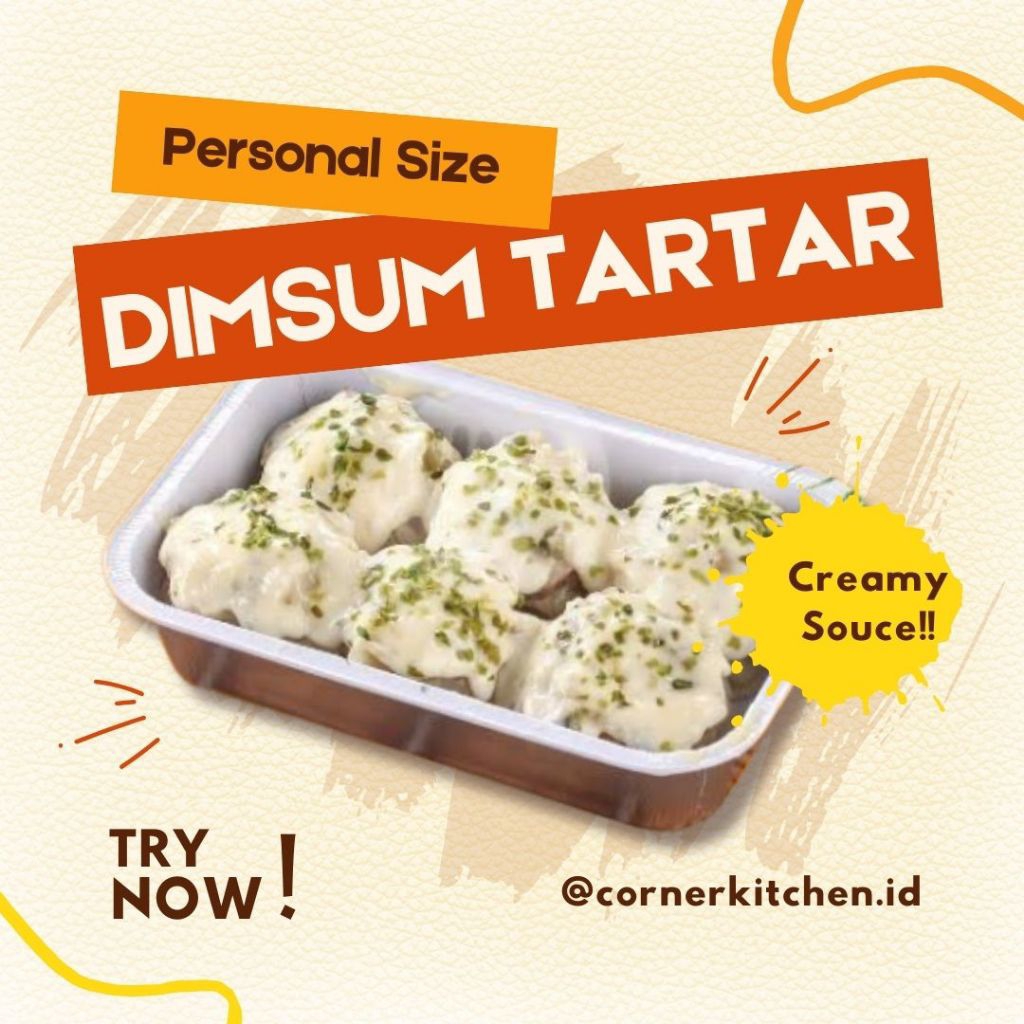 

Dimsum Tartar Personal Size Isi 6 - Corner Kitchen
