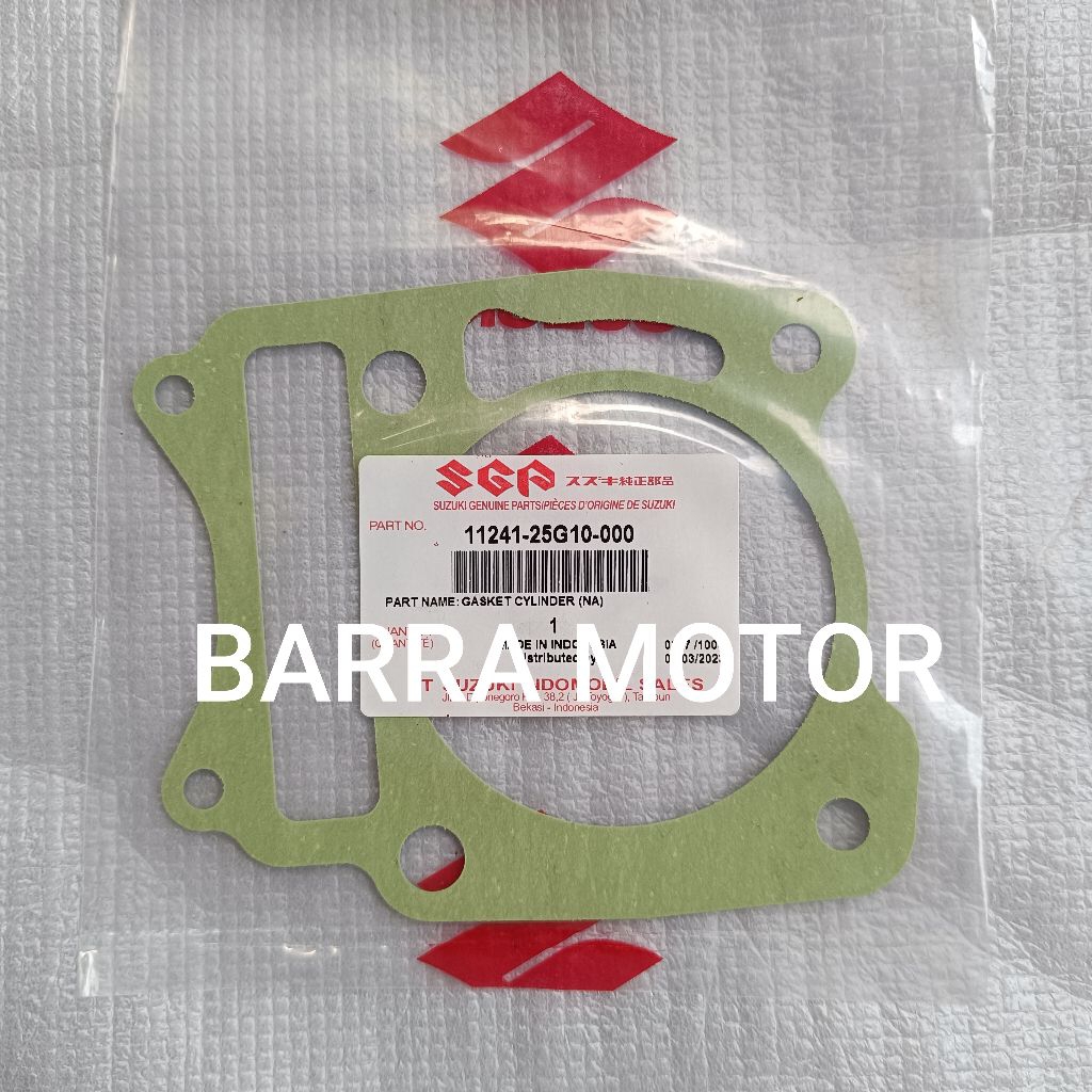 Paking Gasket Blok Seher Satria Fu Karbu Original SGP