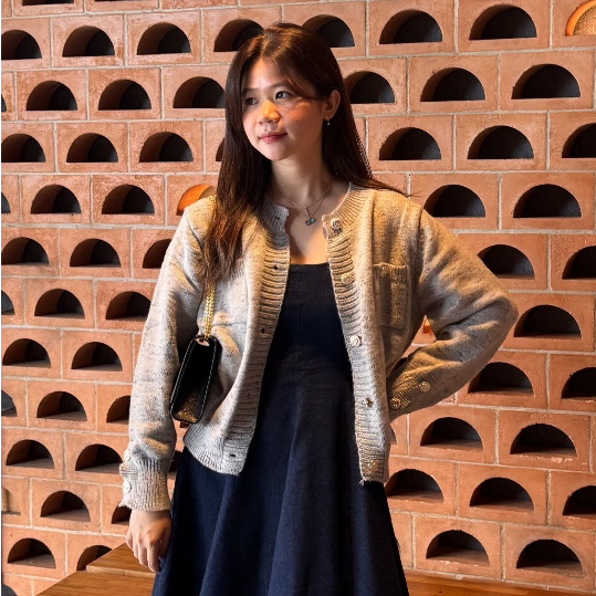 Joywears -  Hyeri Sweater Cardigan / Atasan Sweater Rajut Wanita Fall Outer Knit Top / Premium Knit 