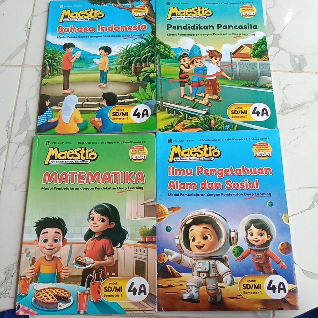 LKS maestro kelas 4 SD semester 1 , kunci jawaban