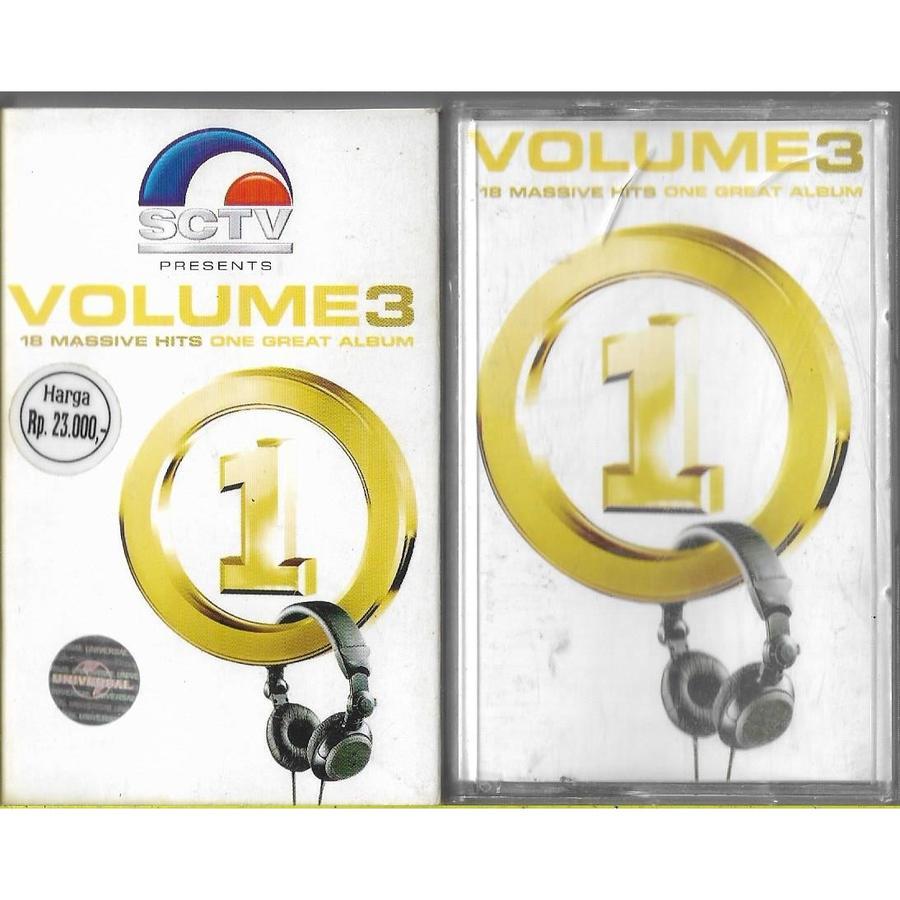 Kaset Pita Original - Kompilasi 18 Massive Greatest Hits - One Great Album - Volume 3