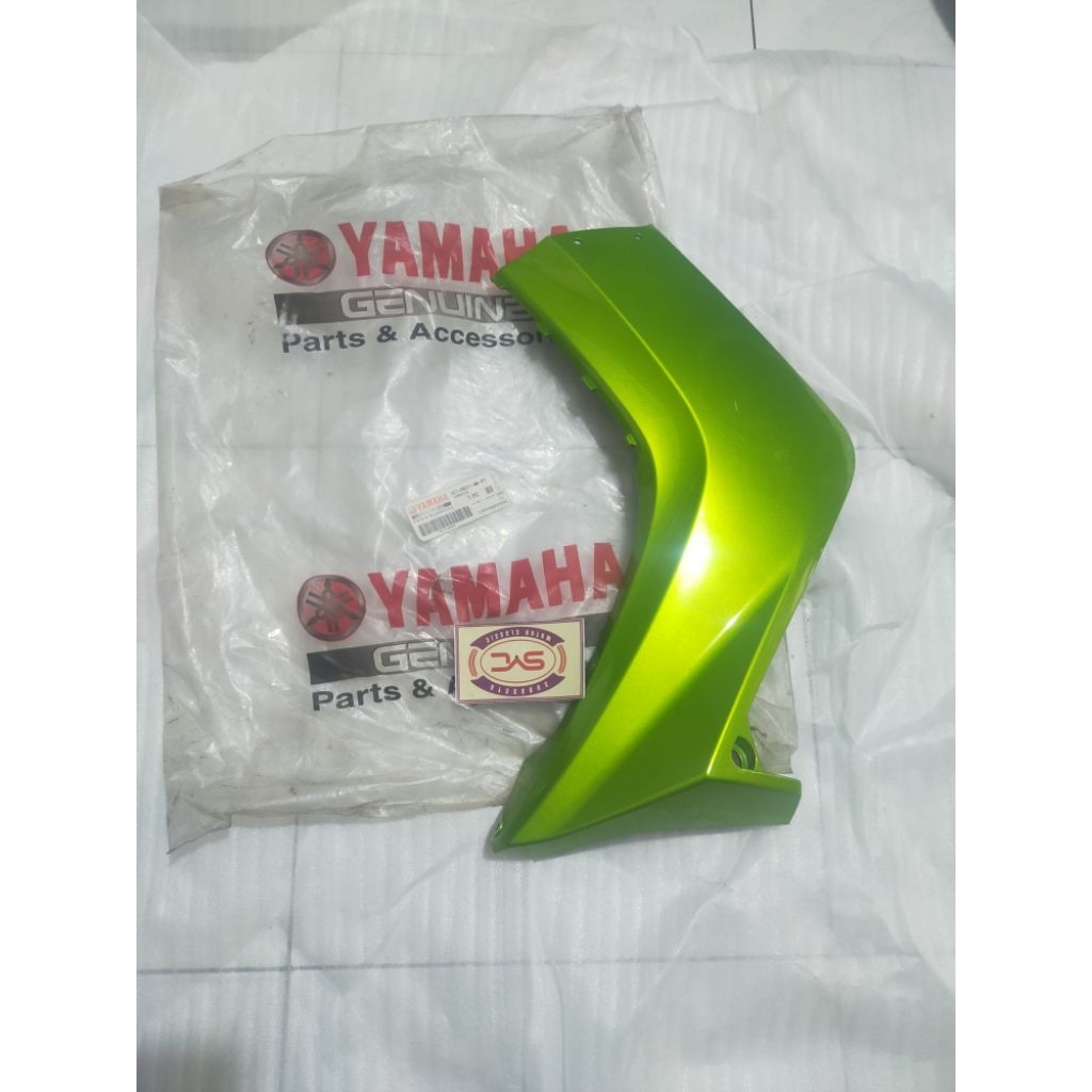 cover sayap bagian bawah Jupiter MX 135 old  kiri hijau original YGP 1S7-F8311-00-P7
