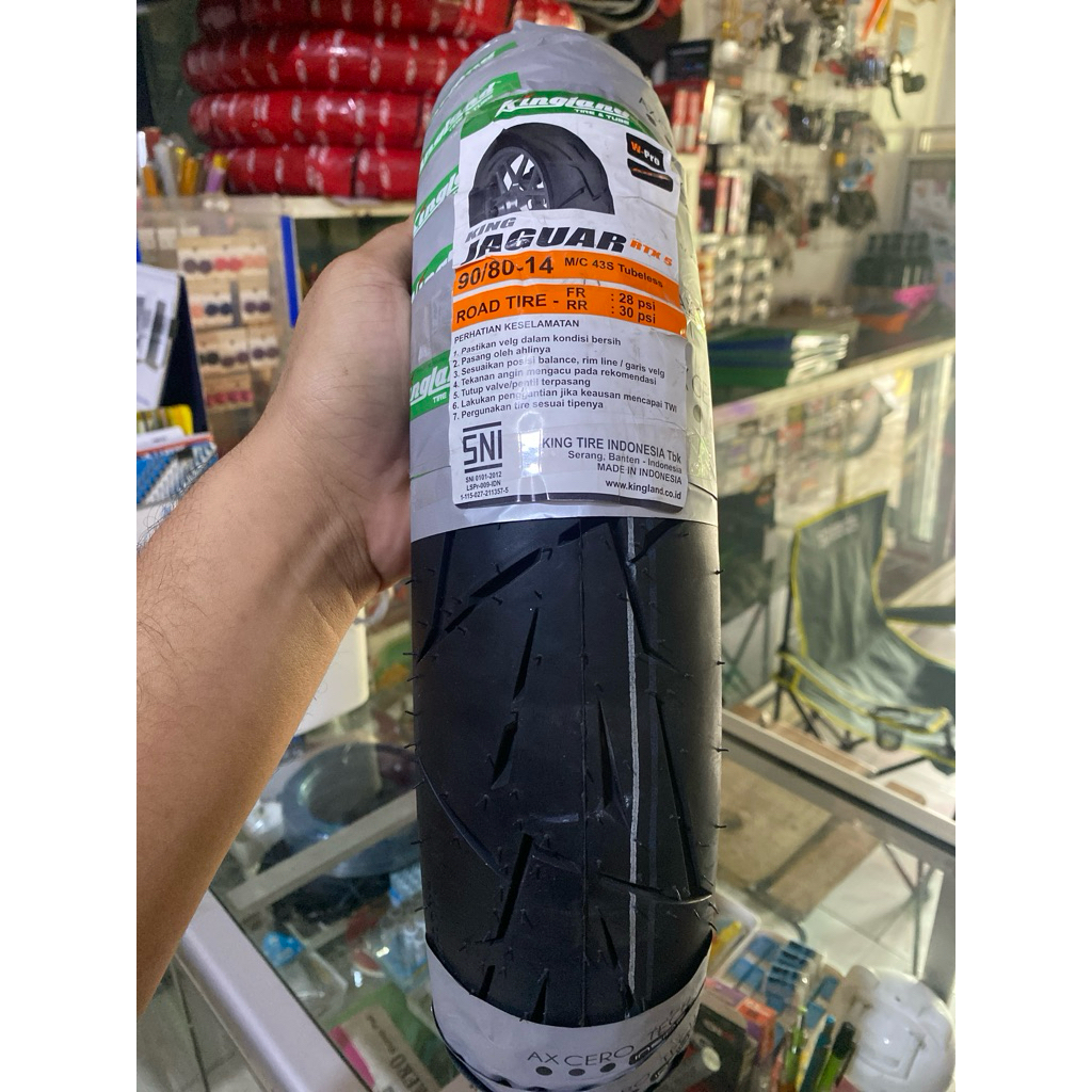 BAN BARU KINGLAND RTX5 90/80-14 Tubles