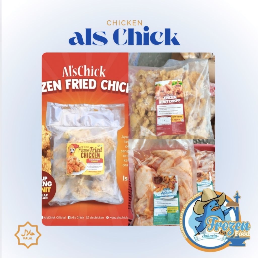 

Als Chick | Fried Chicken | Chicken Wings | Chicken Skins Crispy | WAJIB EXTRA BUBBLEWRAP