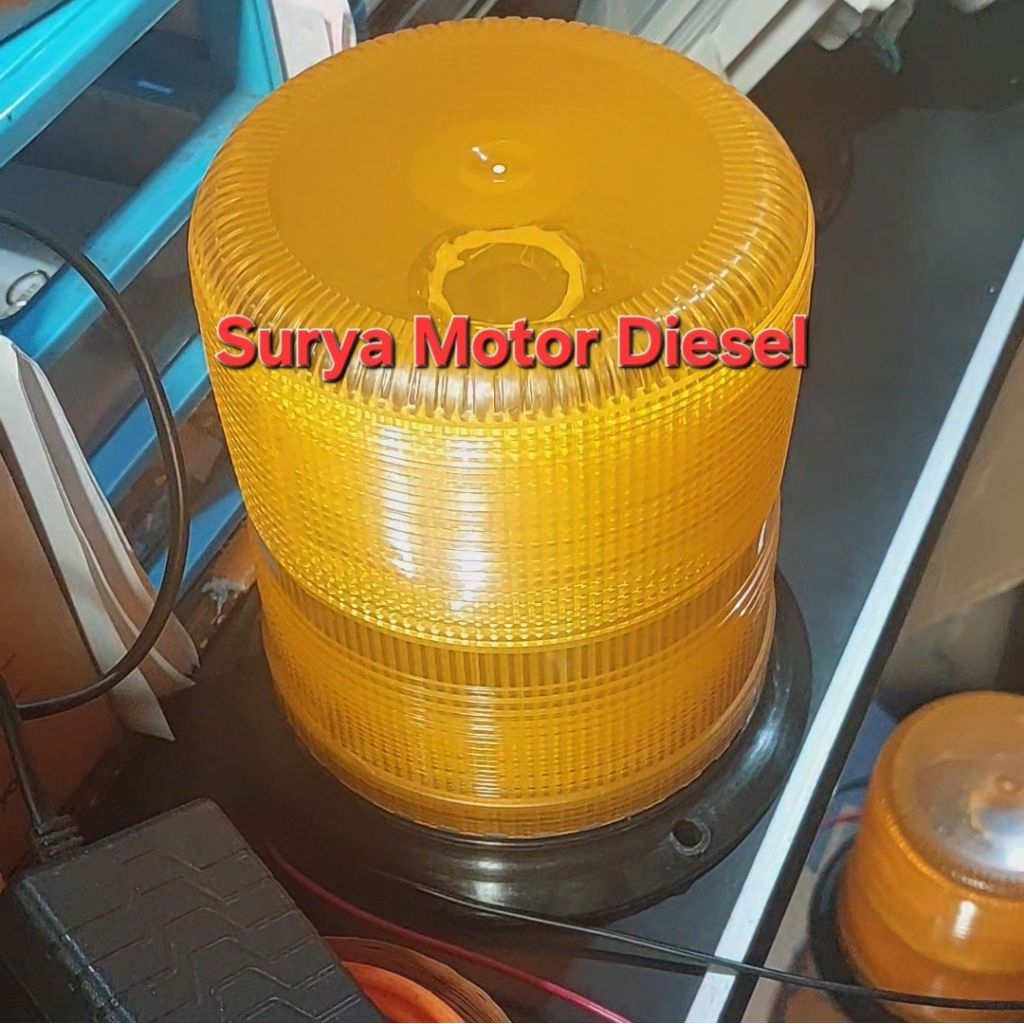 LAMPU ROTARI LED KEDIP 12/24 VOLT TRUCK