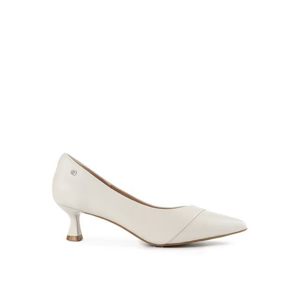 PSPGN.CO | original branded Hush puppies theresa off white sepatu kulit wanita heels slip on formal