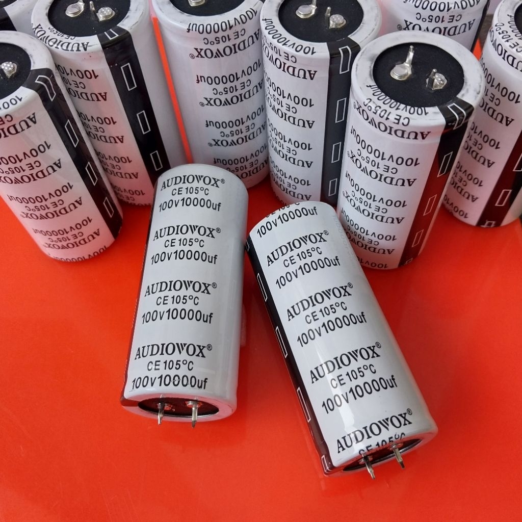 Jtterang Elco Audiovox 10000Uf 100V, Elco Audiovox Putih 10000Uf 100V