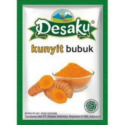 

KUNYIT BUBUK DESAKU 10GR ISI 10PCS