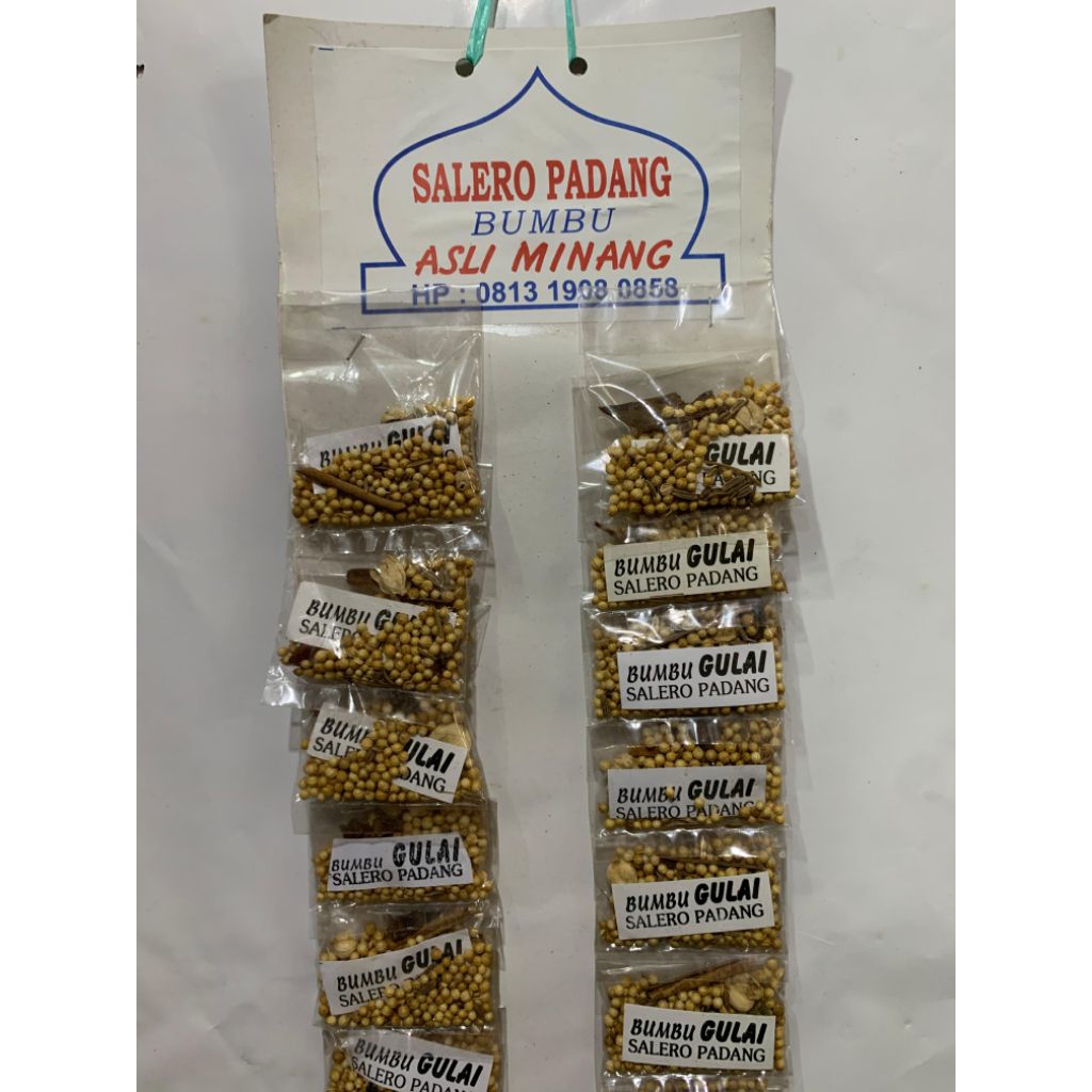 

Bumbu Masak Asli Padang ( GULAI