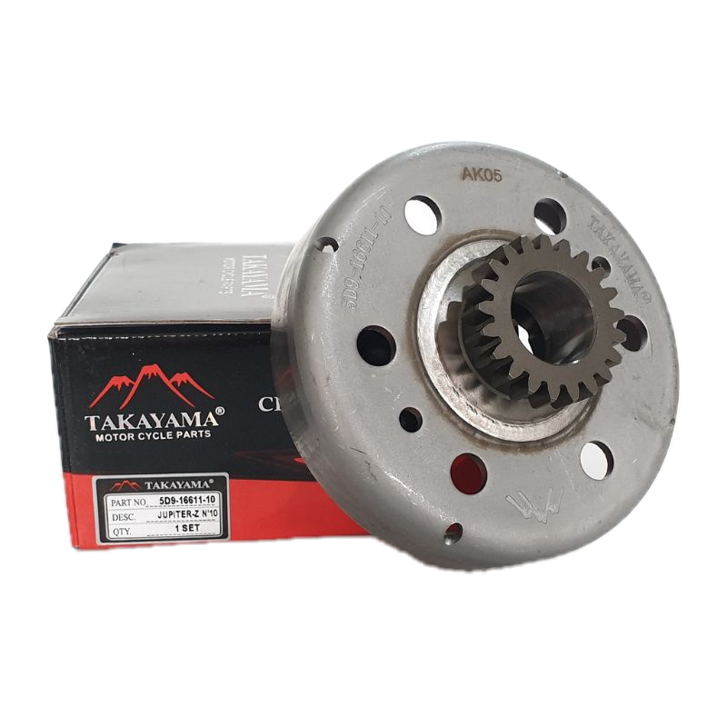 RUMAH / LAWAN / MANGKOK KOPLING KAMPAS GANDA 21T JUPITER Z NEW ROBOT KARBU - VEGA ZR NEW 2010 2011 2