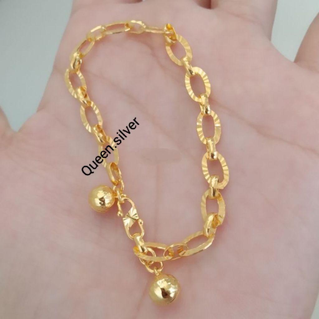 GELANG RANTAI PERAK 925 Asli