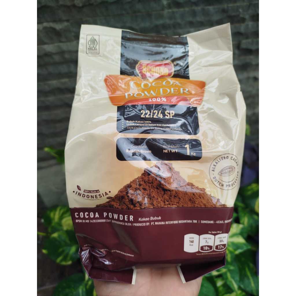 

SCHOKO SP Cocoa Powder / Cokelat Bubuk High Fat 22/24 - 1kg