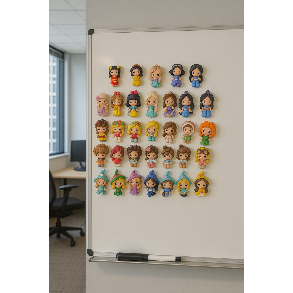 Handmade Clay Magnet, Clay Magnet Kulkas, Clay Magnet Whiteboard, Hiasan Clay, Clay, Clay Doll, Clay