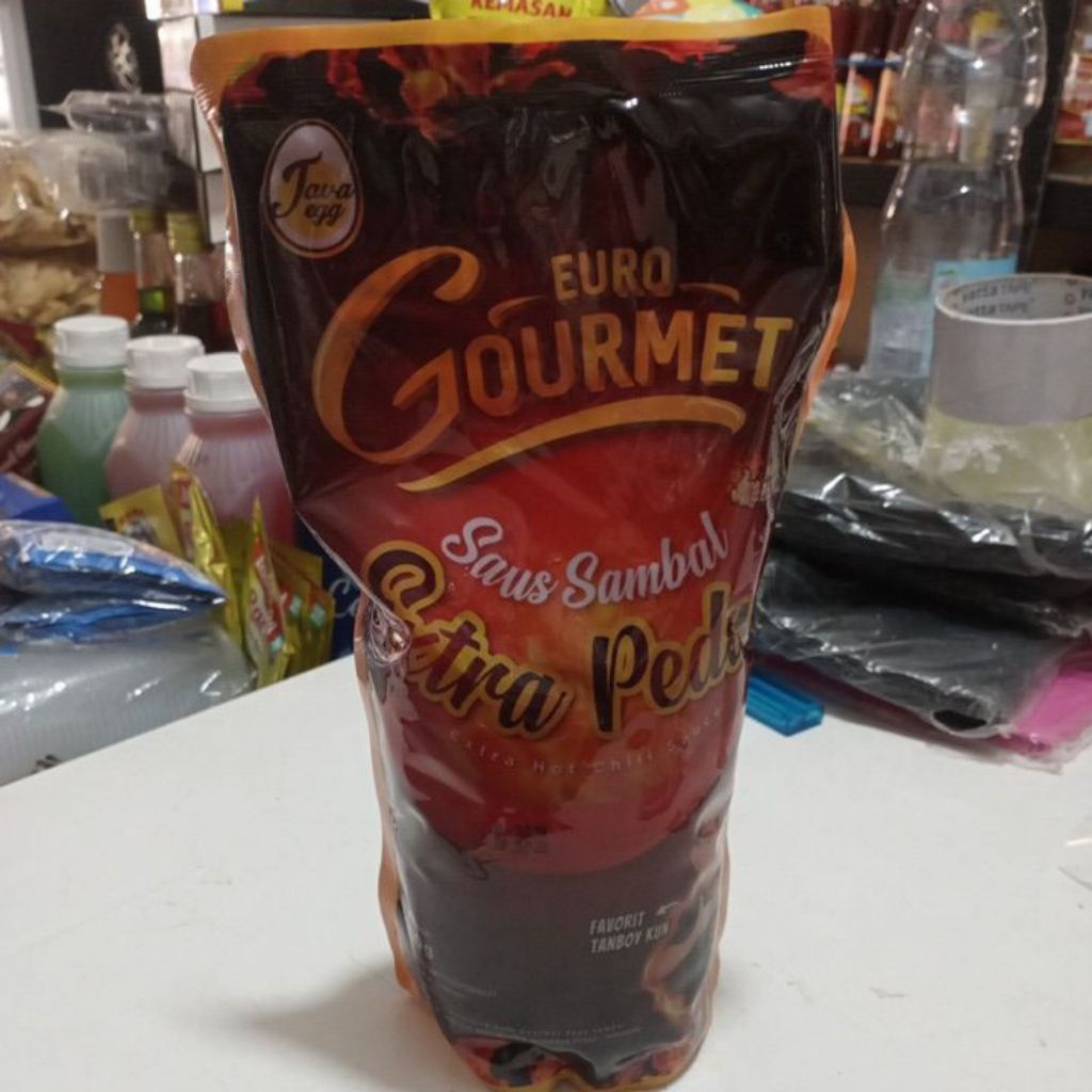 

SAOS SAMBAL EURO GORMET EXTRA PEDAS 1 KG ALMIRA PLASTIK