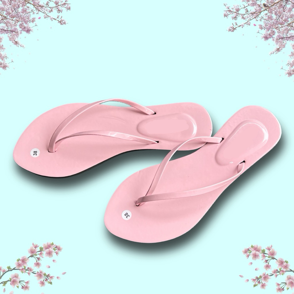 sandal teplek wanita - sandal jepit teplek santau wanita - sandal teplek MODEL JEPIT SILANG
