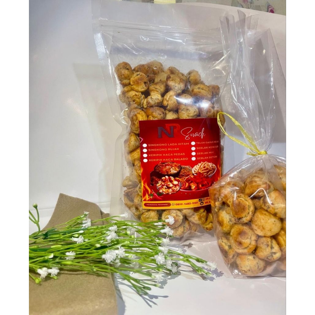 

SNACK CEMILAN KUE SOES COKLAT MANIS RENYAH