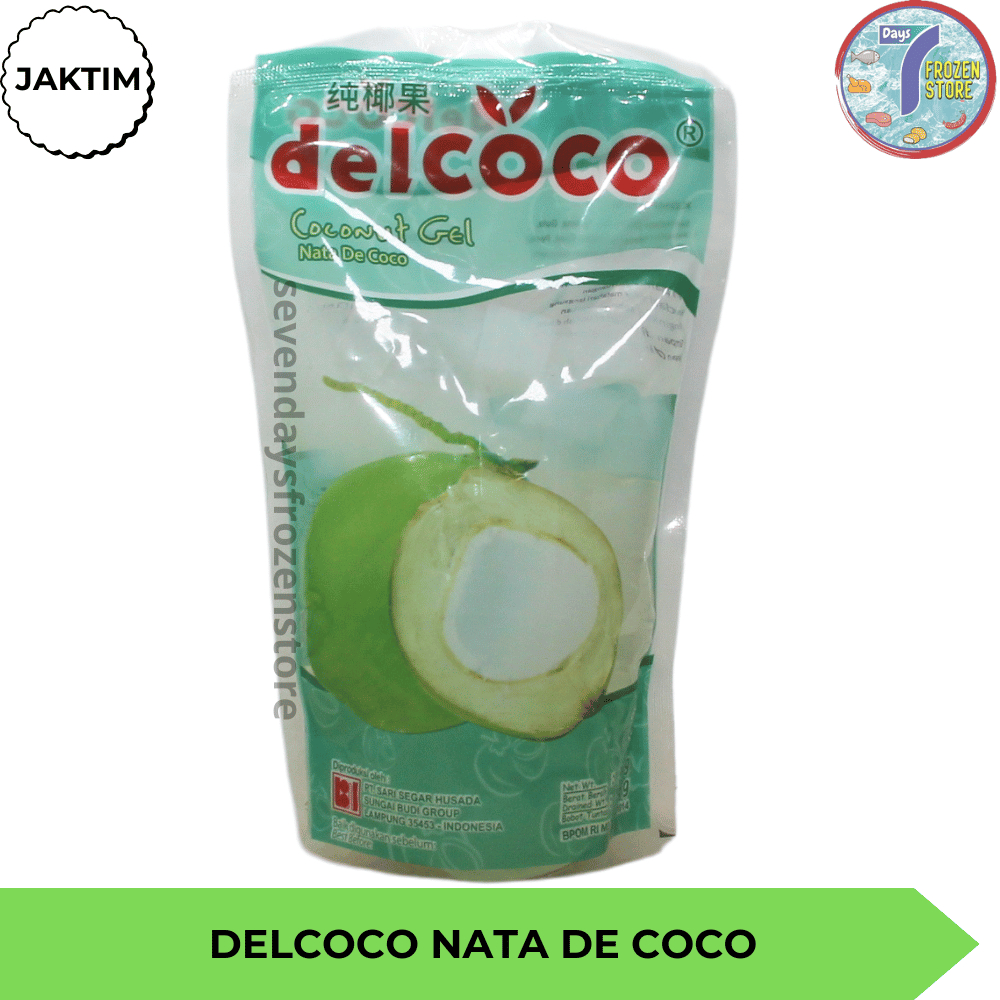 

Delcoco Nata De Coco Coconut Gel Dadu Kotak 360 Gr