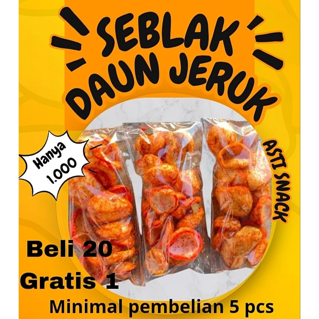 

SEBLAK KERING PEDAS DAUN JERUK 1000-an