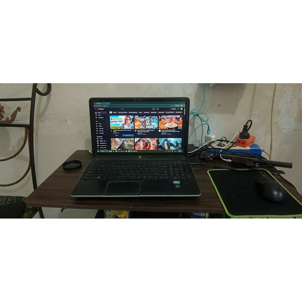 Laptop gaming hp envy dv6 core i7 3610qm 8GB RAM 128 SSD  vga nvidia 2gb Minus Minus