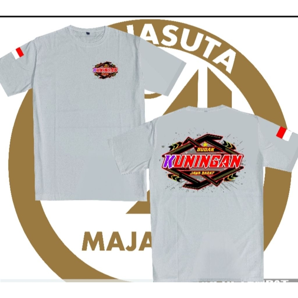 Kaos Distro Budak Kuningan Jawa Barat Combed 30s / Atasan Pria Wanita /Tshirt Cotton