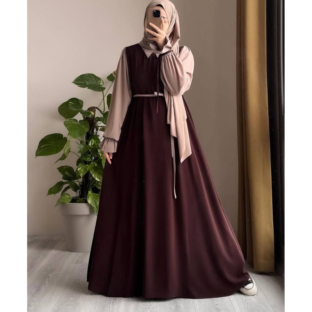 Sabrina dress/Gamis pakaian wanita/seragam gamis