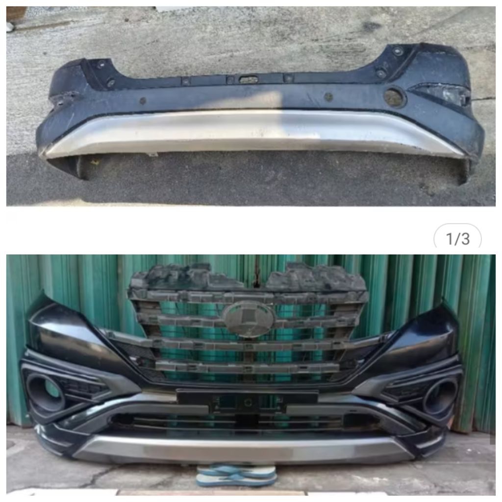 bemper depan belakang rush terios 2018
