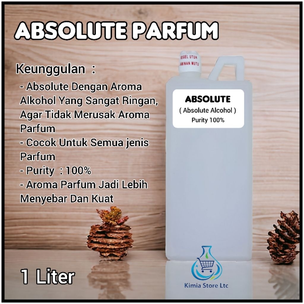 ABSOLUTE MURNI 1 LITER / ABSOLUTE PARFUM 1 LITER / ABSOLUTE 100% ( ABSOLUTE PARFUM )