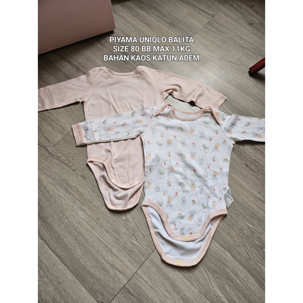 UNIQLO KIDS kaos pendek / kaos panjang / jumper bayi uniqlo / baby jumper uniqlo