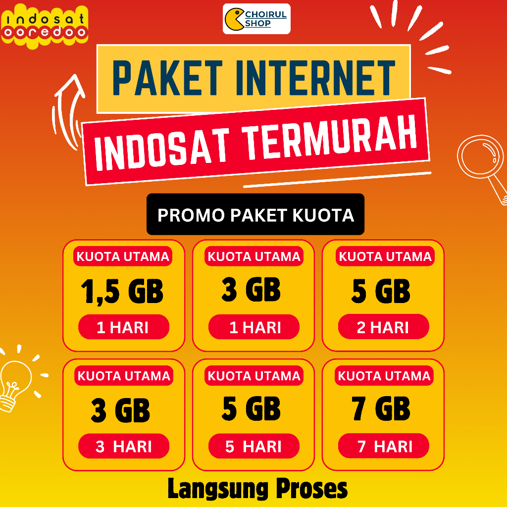 Paket Data Indosat Harian / Kuota Internet Indosat