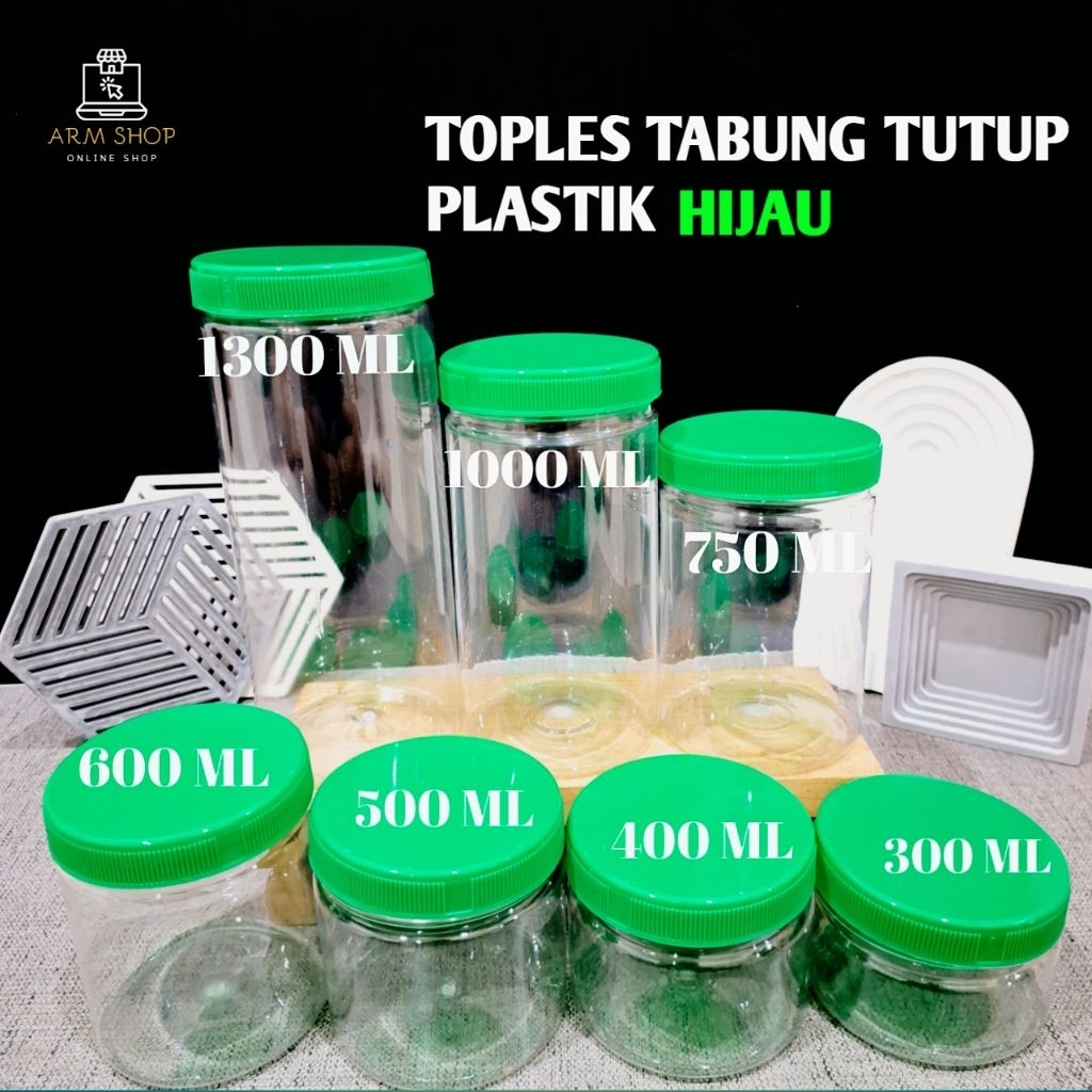 TOPLES TABUNG TUTUP HIJAU / TOPLES TABUNG / TOPLES PLASTIK TUTUP HIJAU / TOPLES PLASTIK / TOPLES TAB