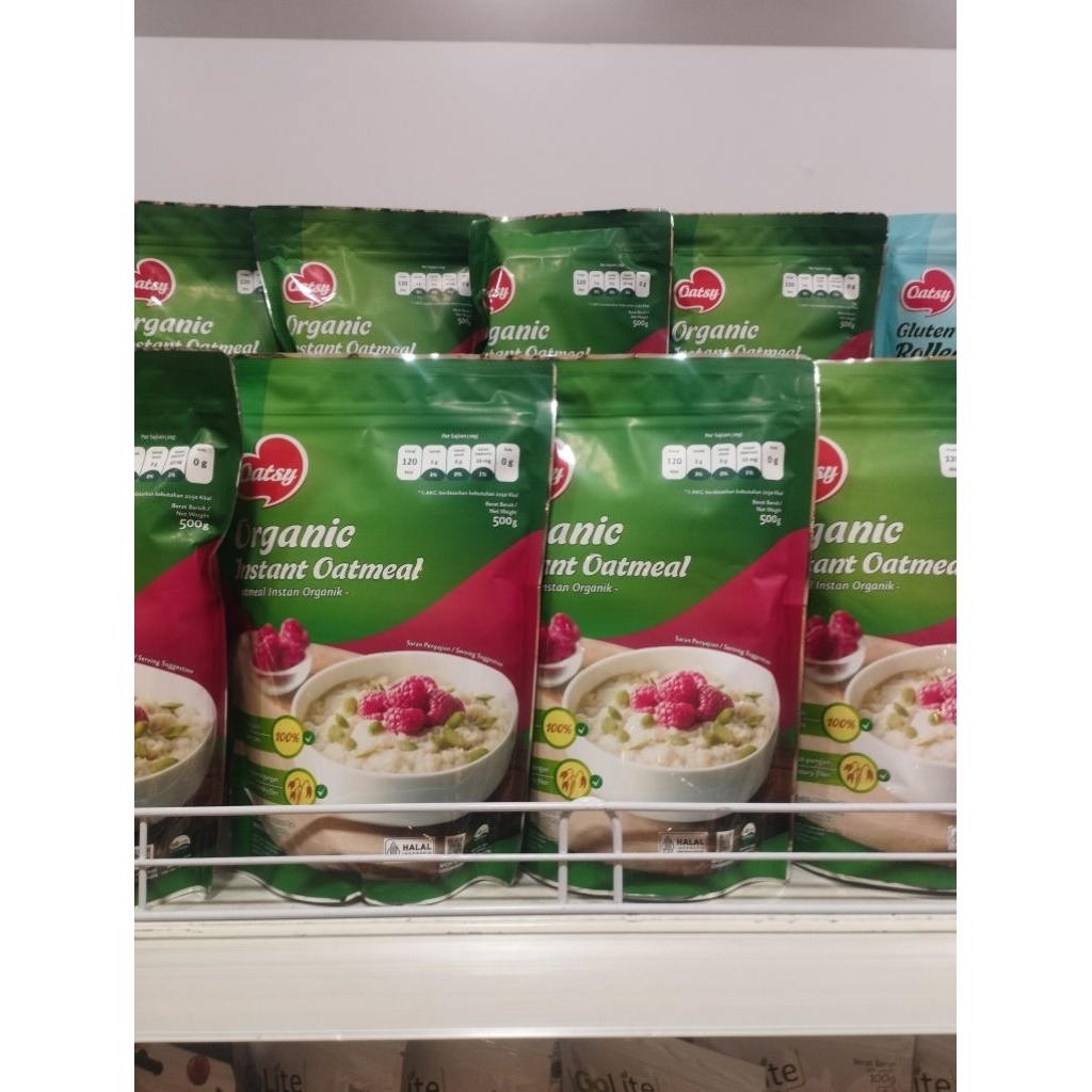 

Oasty organic instant Oatmeal 500gr