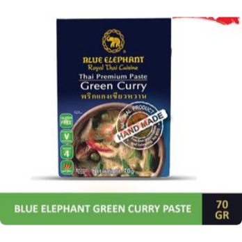 

BLUE ELEPHANT GREEN CURRY PASTE 70GR(BB)