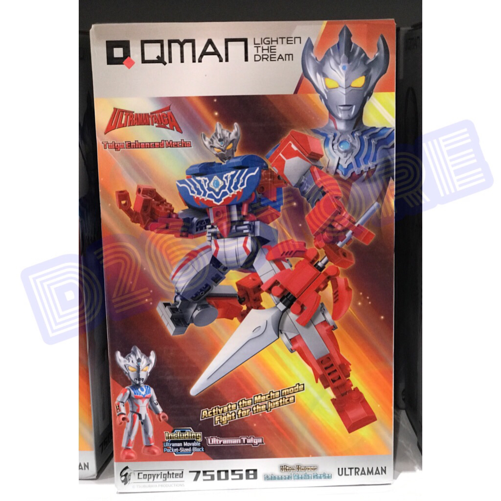 Mainan Ultraman Taiga Ultraman Geed Ultraman Orb DADA Mecha Robot Blocks Bricks QMAN KEEPPLEY ORIGIN