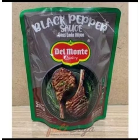 

Del Monte Black Pepper Sauce 250gr Saus Lada Hitam
