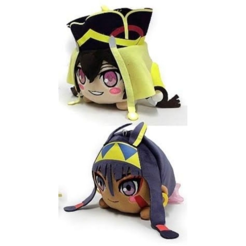 Sega Nesoberi Plush Fate Grand Order FGO Caster Nitocris Xuanzhang Plushie Set