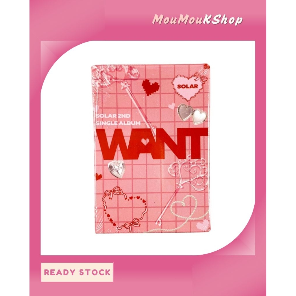 [READY] SOLAR (MAMAMOO) - WANT (PLVE VER.)
