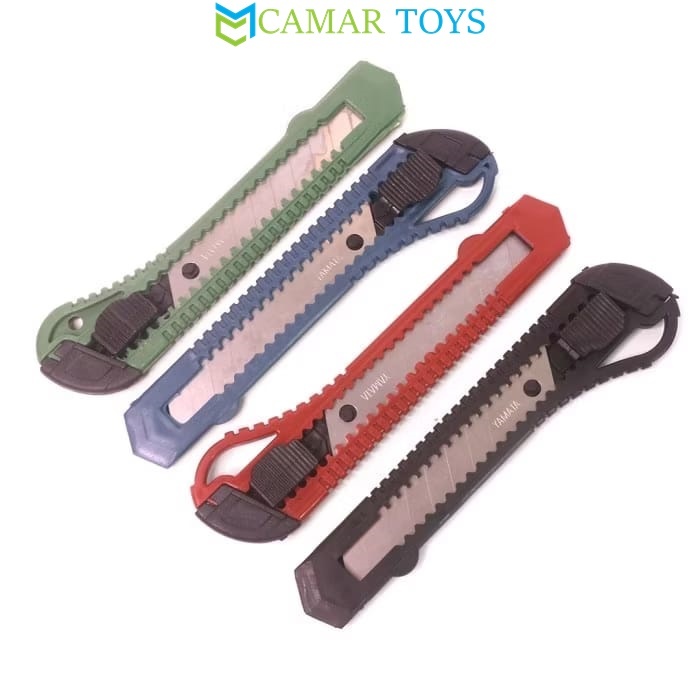 

PISAU CUTTER YAMATA / PISO CUTTER cuter kater Besar Pemotong Dus ATK Murah