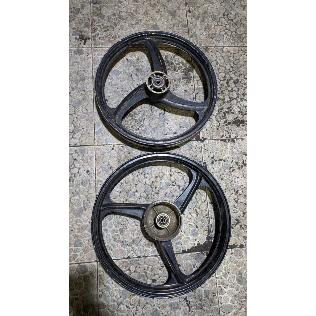 Velg Sett Palang 3 Belakang Merk SPRINT Depan WTC lawasan pnp Astrea grand series Supra 100cc series