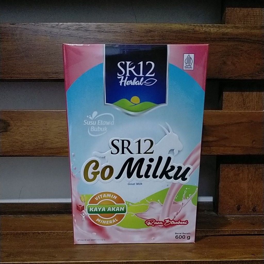 

Susu kambing etawa Gomilku SR12 Strawberry 600gr