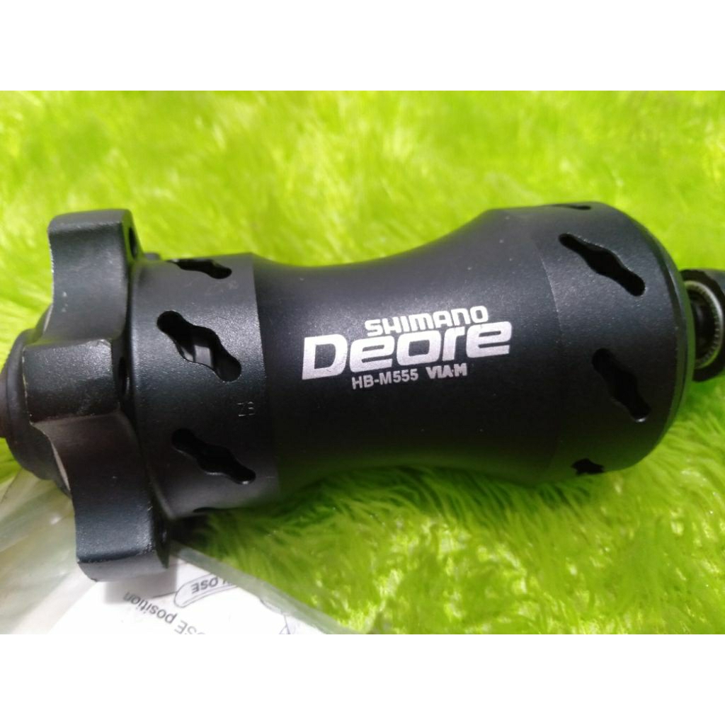 HUB DEPAN SHIMANO DEORE M555 ORI JAPAN 32HOLE