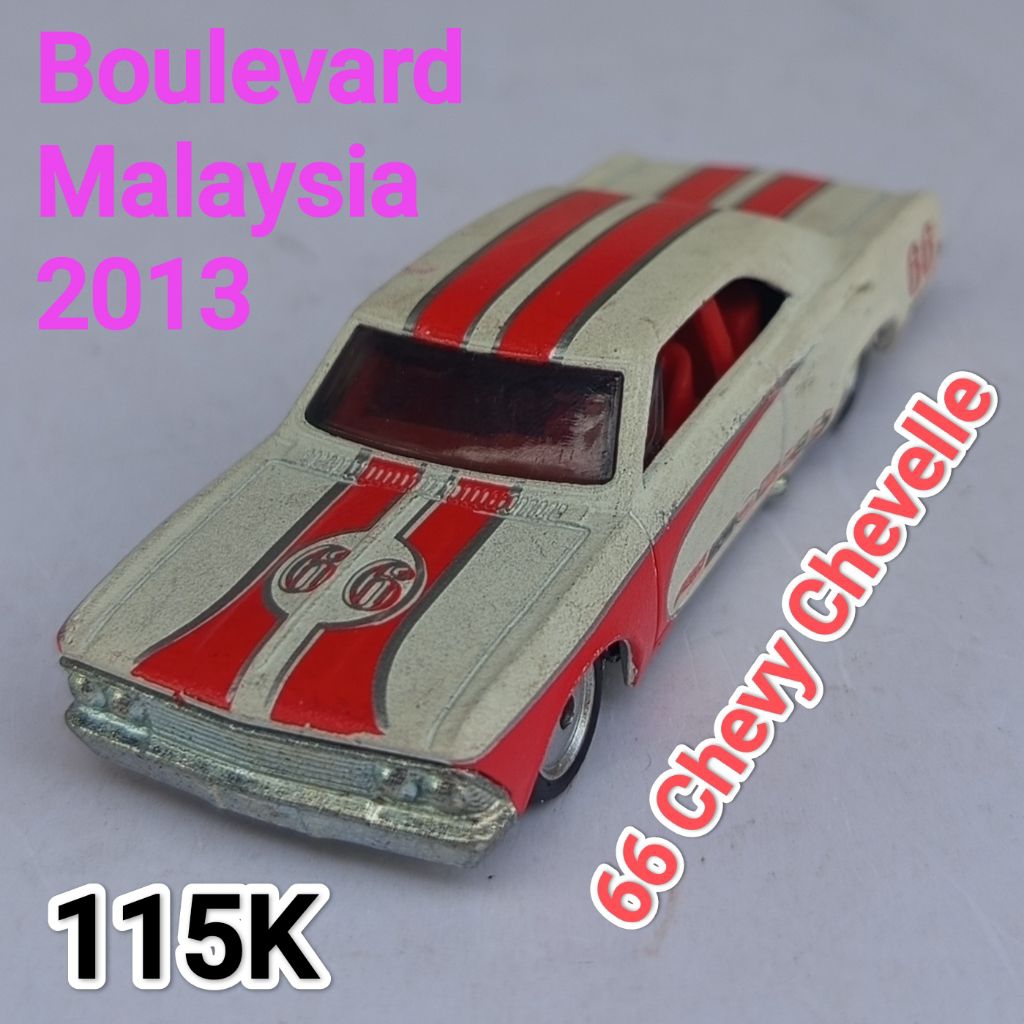 Hot Wheels Boulevard 66 Chevy Chevelle
