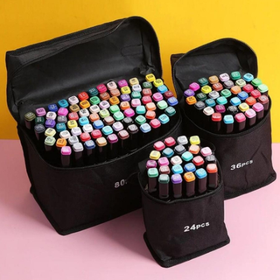 

PREMIUM Stabilo Pena Spidol Warna Sketsa Umum Dua Sisi Kepala Tulis Luas dan Halus Double Headed General Touch Marker Pen Animation Set Markers Dual Side Fine Art Brush Twin Market Set 24pcs, 48pcs, 80 Plastik Mewarnai