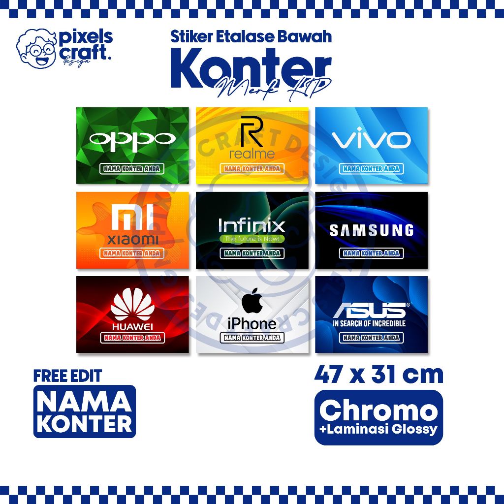 

Stiker Etalase Konter/ Stiker Konter/ Stiker Etalase Bawah E Wallet