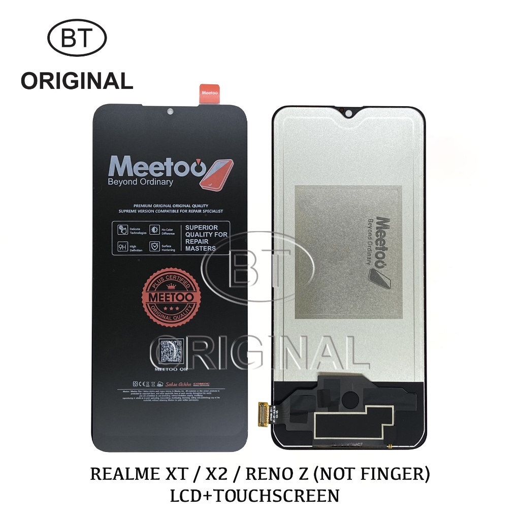 LCD REALME XT - REALME X2 - RENO Z - NOT FINGERPRINT - ORIGINAL MEETOO