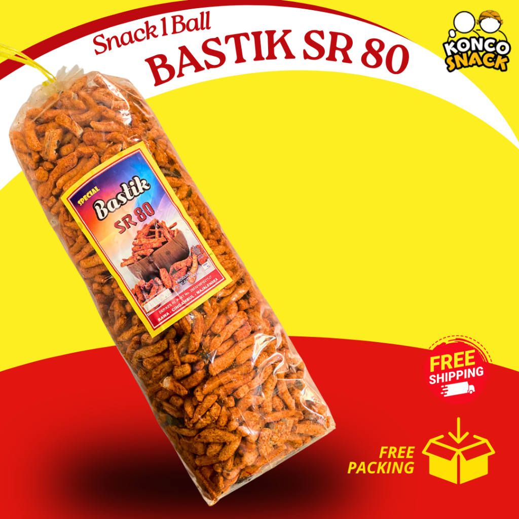 

1 BAL BASTIK BASRENG STIK PEDAS DAUN JERUK 2KG SNACK KILOAN MURAH