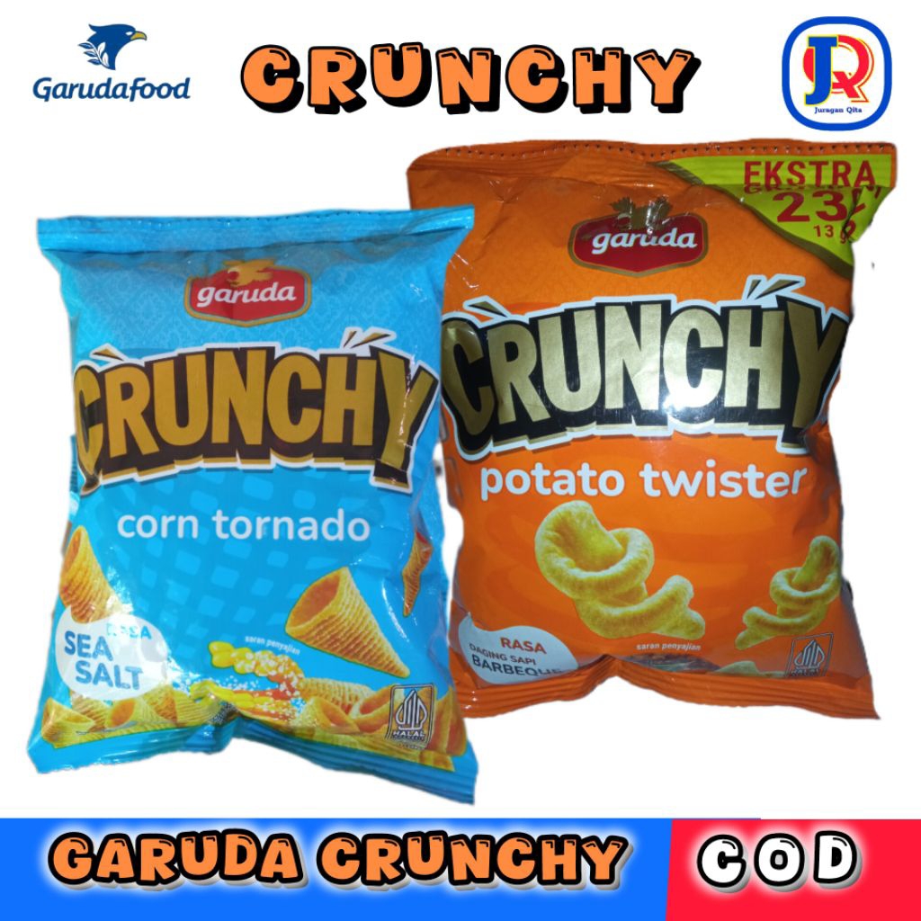 

GARUDA CRUNCHY CORN TORNADO POTATO TWISTER
