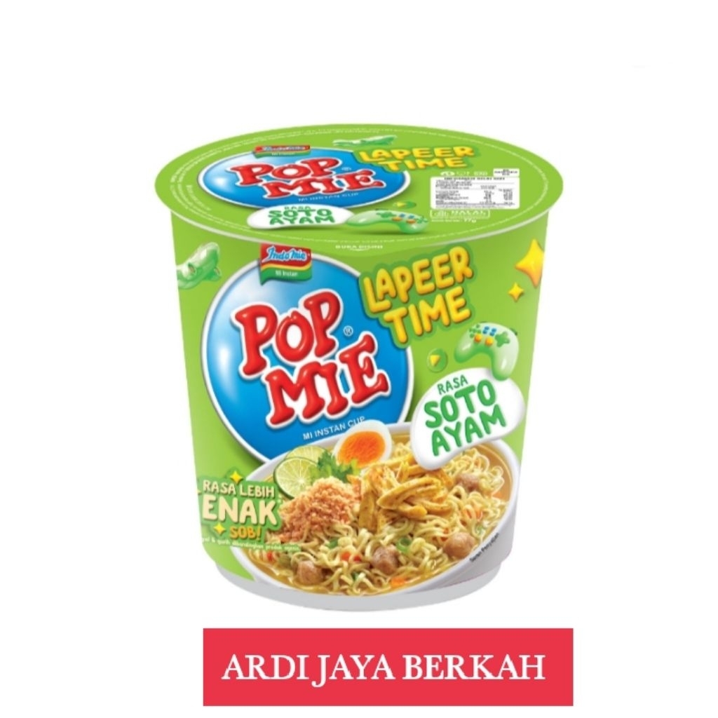 

Pop Mie Mi Instan Cup Rasa Soto Ayam 75g