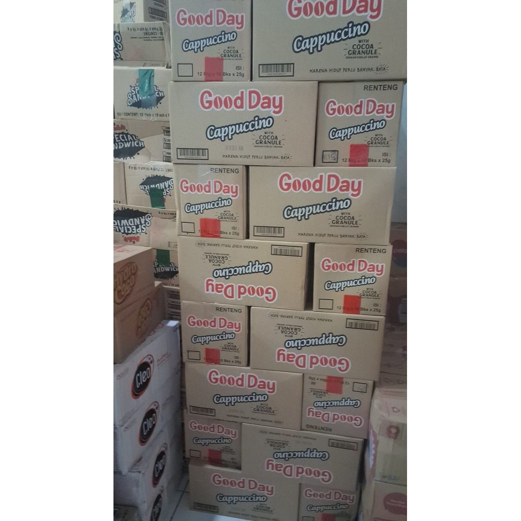 

GOODDAY CAPPUCINO KOPI KARTONAN