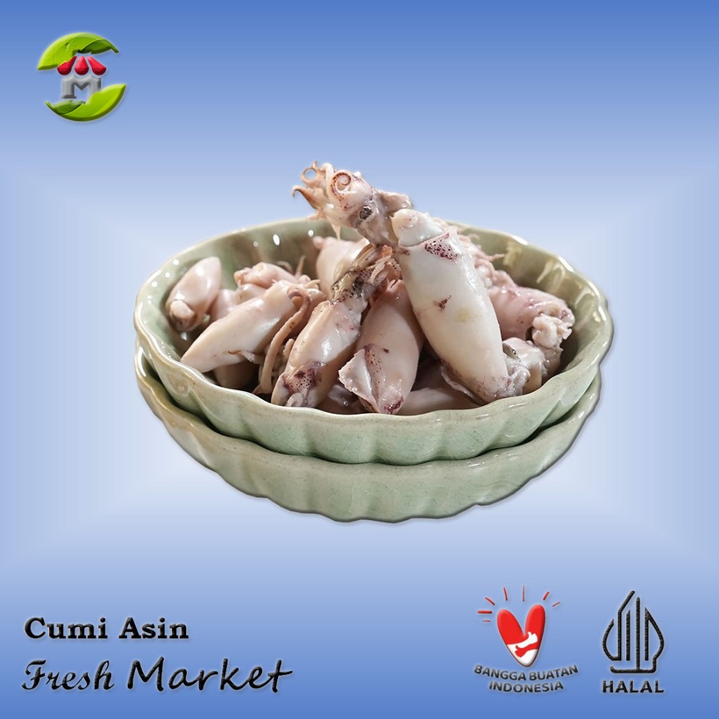 

[BOGOR] Baby Cumi Asin Pack 250gr