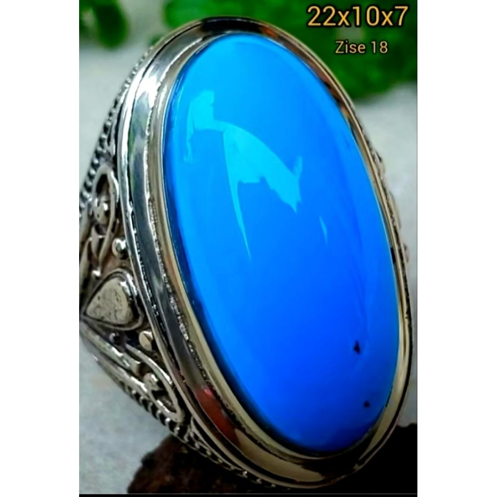 Pirus Persia polosan royal blue HQ size jumbo kode 01